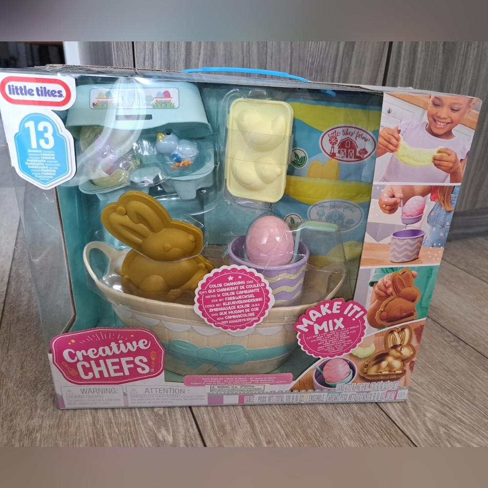 Little Tikes Creative Chefs Easter Basket Kit Playset